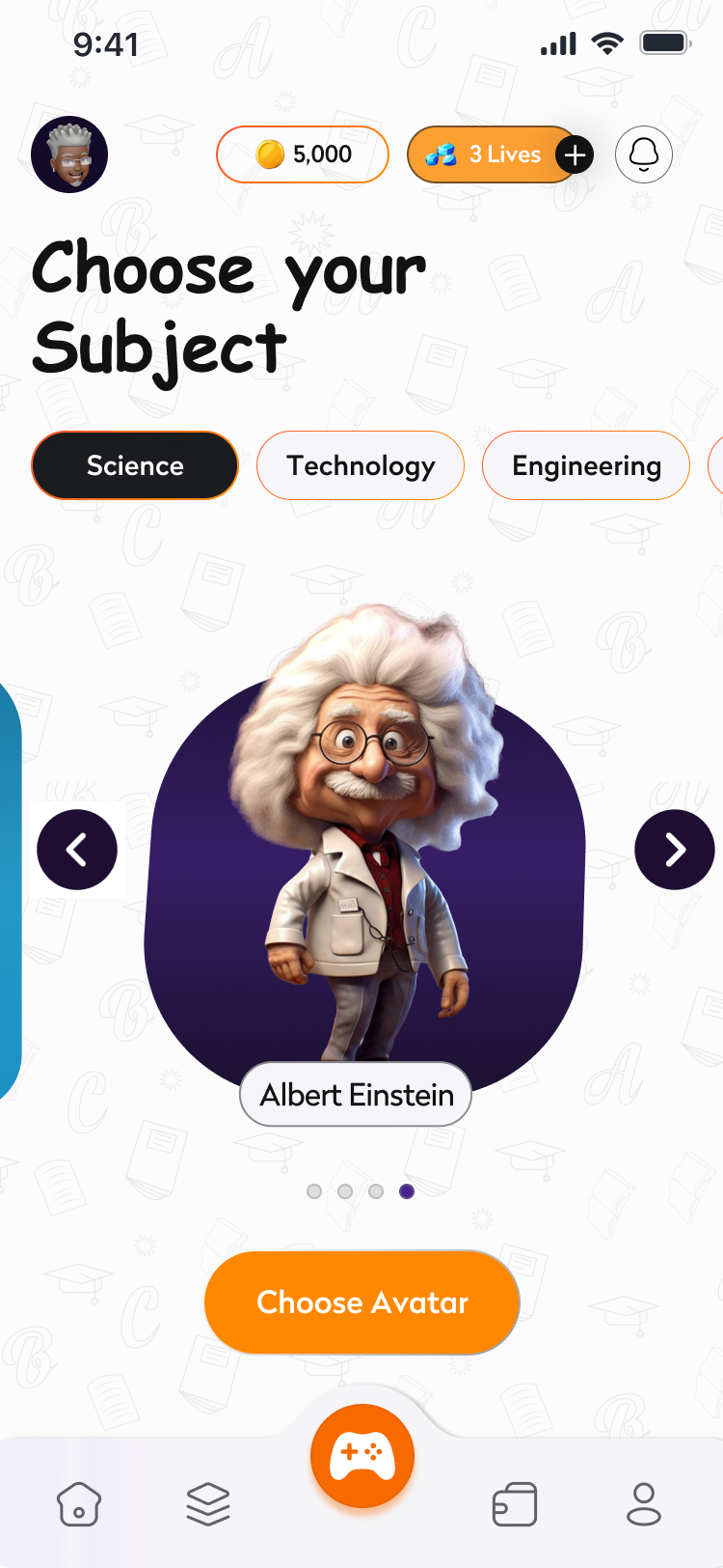 Choose Category 4