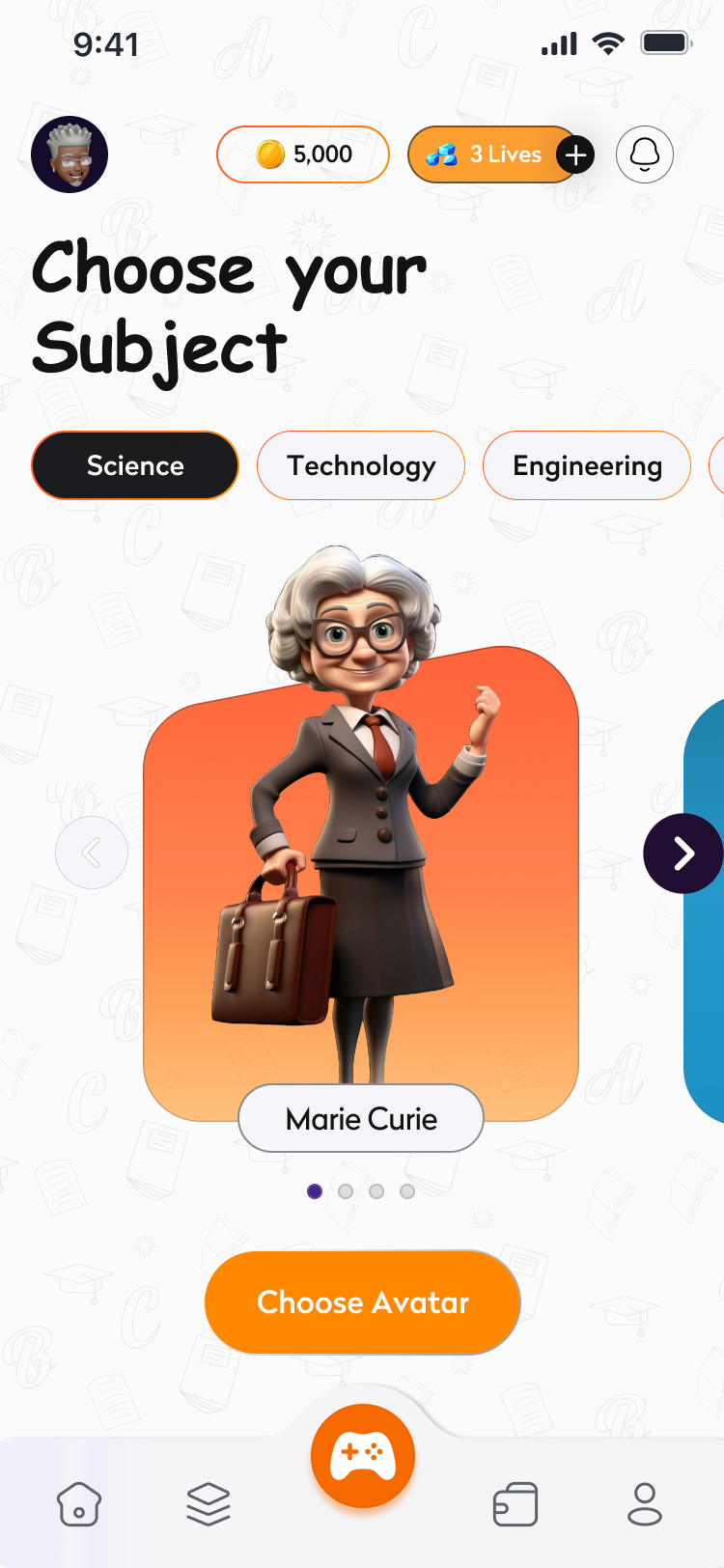 Choose Category Science