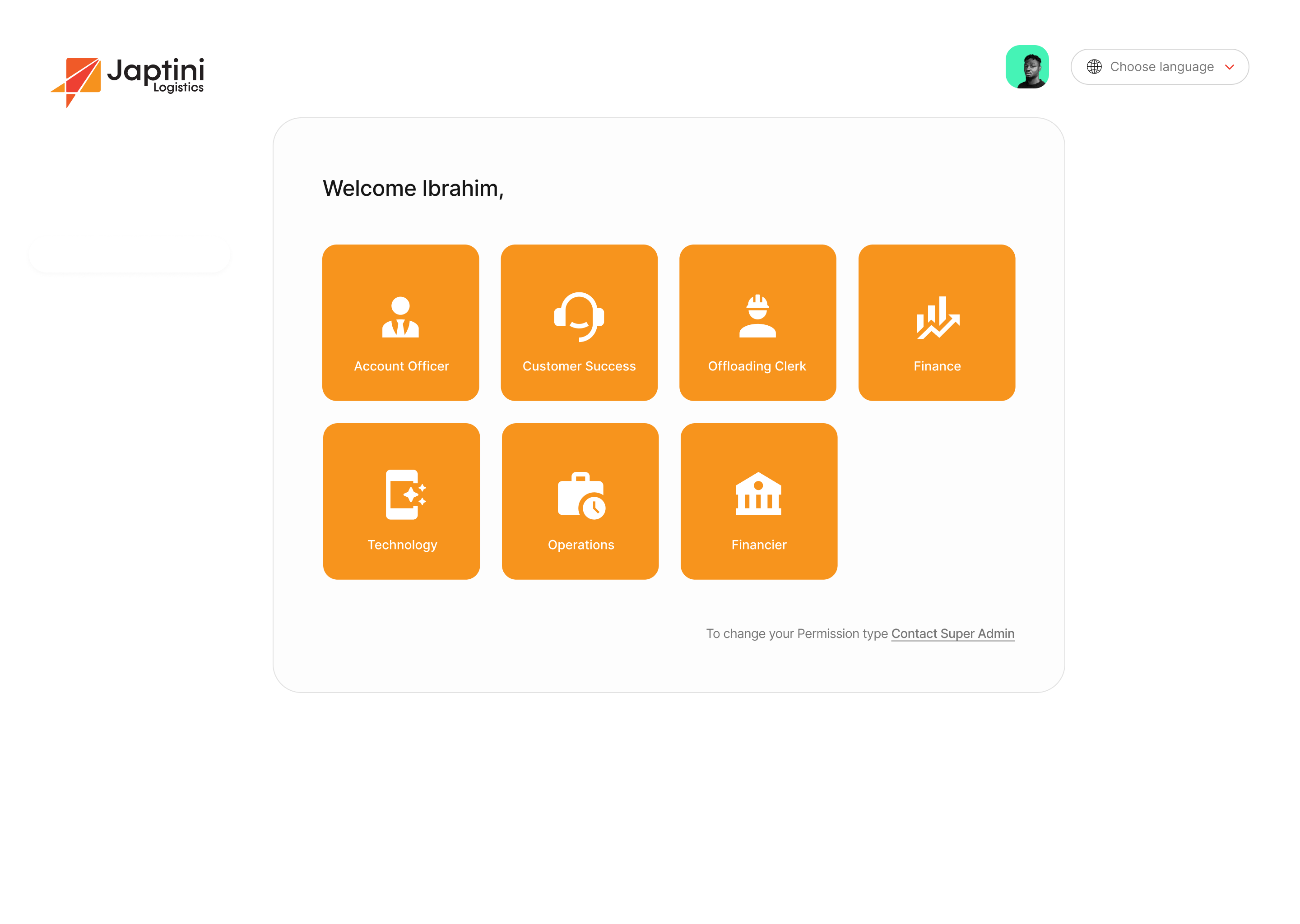 Operations CRM: Role-based access for 8 departments
