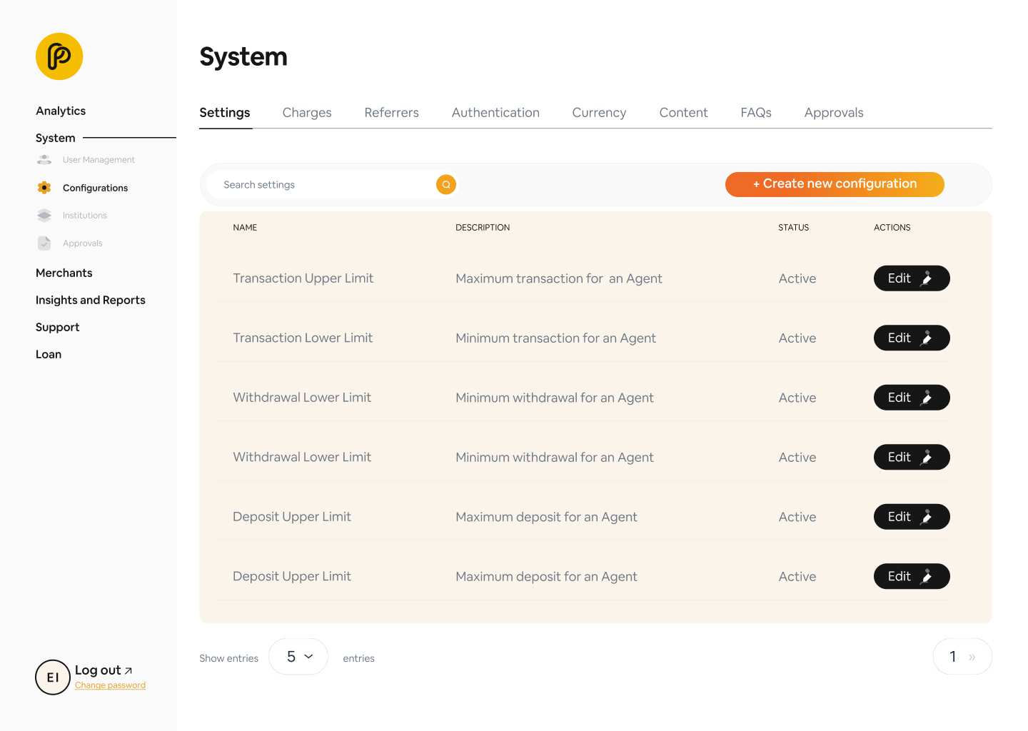 System: Transactions